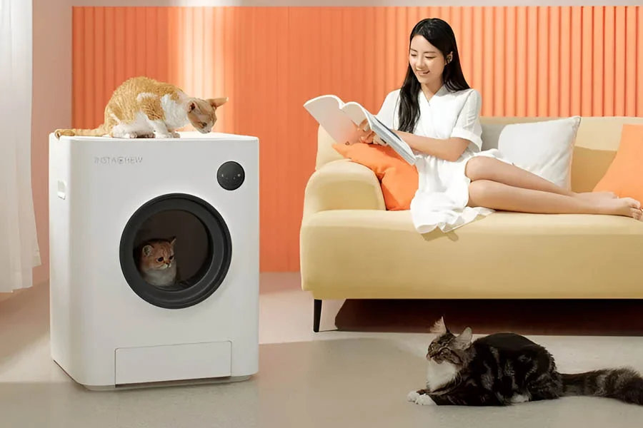 robot litterbox