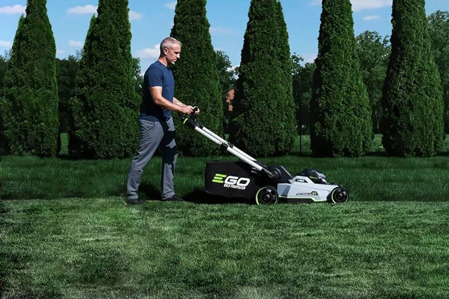 lowes electric push mower