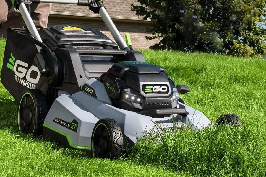 best battery power push mower