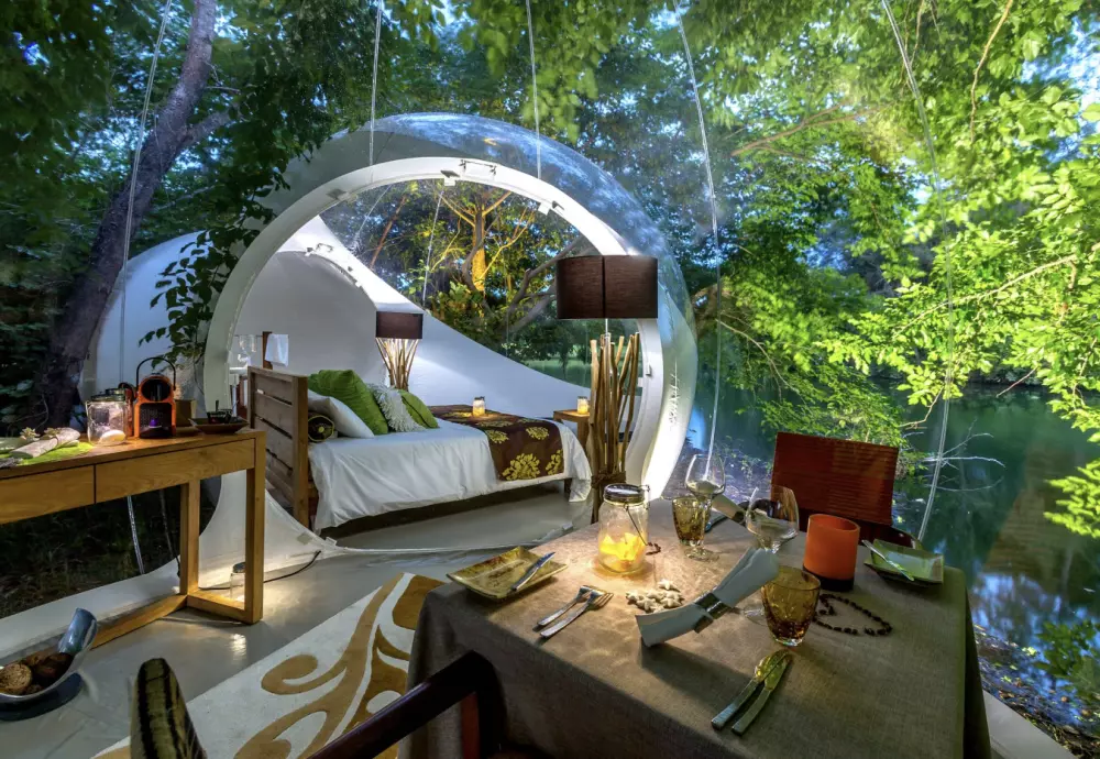 inflatable outdoor dome bubble tent house