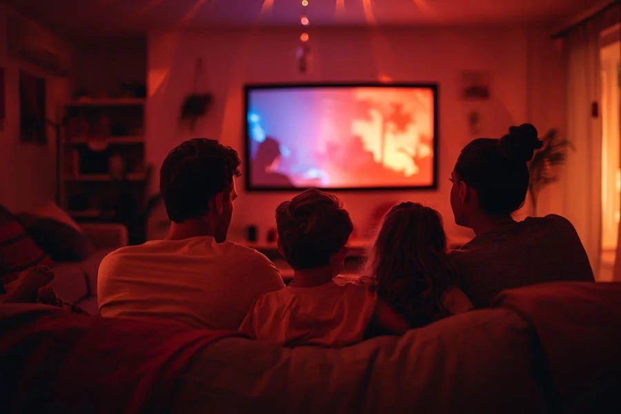 living room projector