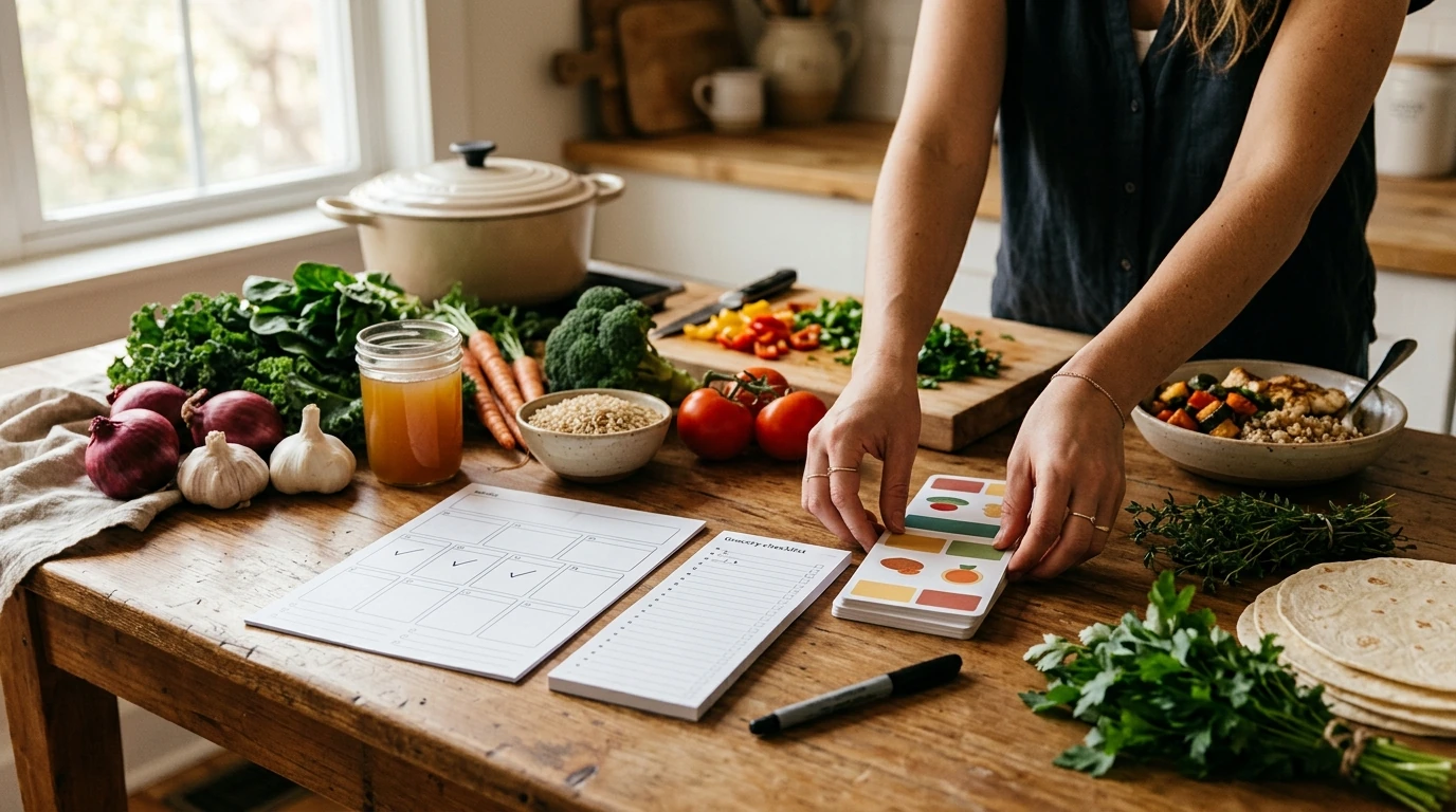 Cozy Dinner Planning Made Easy: A Simple Weekly System